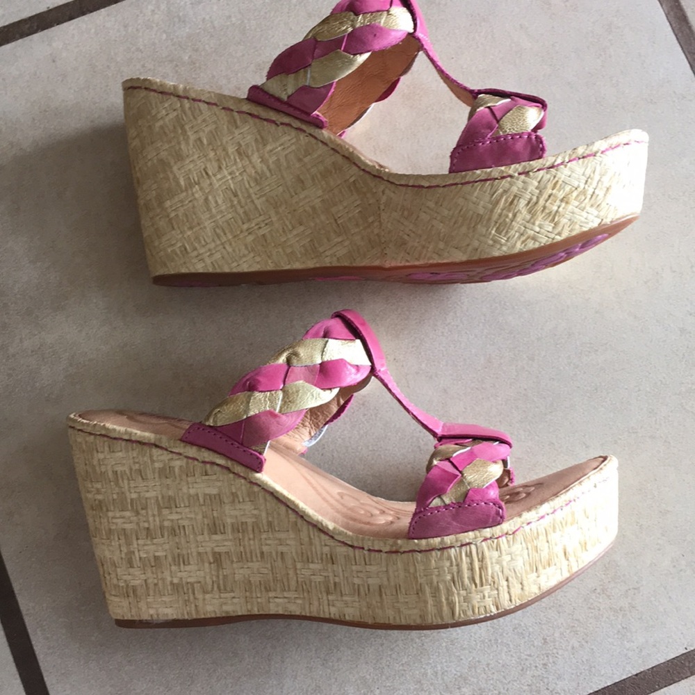 BORN Barstow Magenta Burnished Size 8